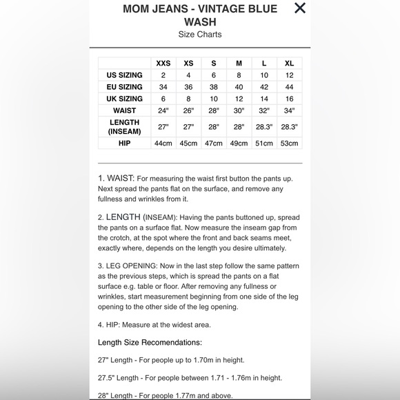 MOM JEANS - VINTAGE BLUE WASH - Picture 5 of 6